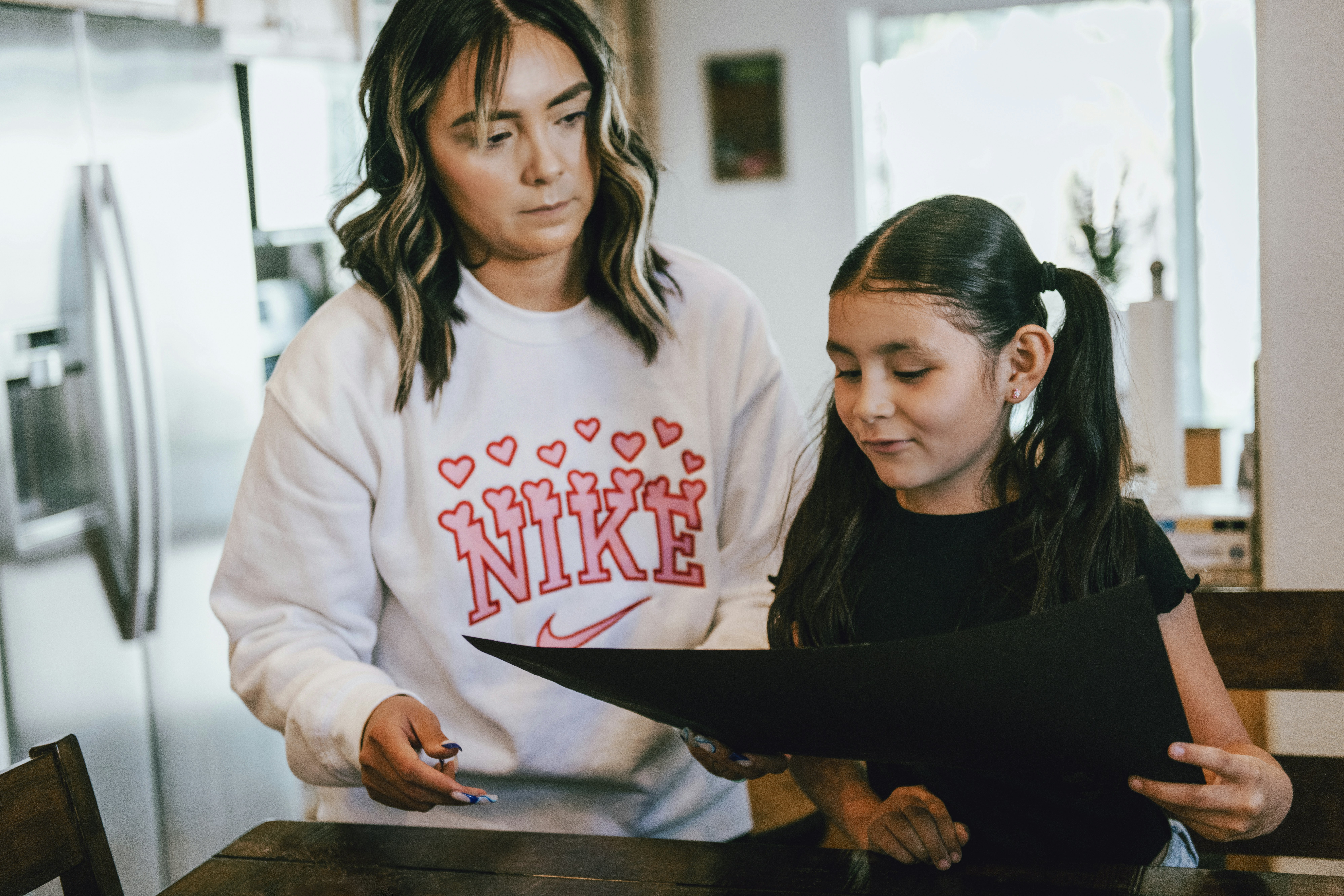 family reflecting intentional living